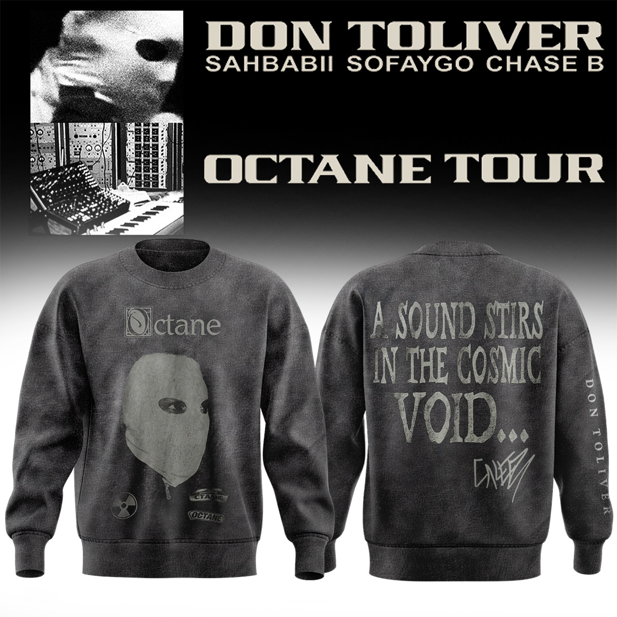 Don Toliver Octane Tour Merch A Sound Stirs In The Cosmic Void Sweatshirt Fans Gifts - Kdjoy