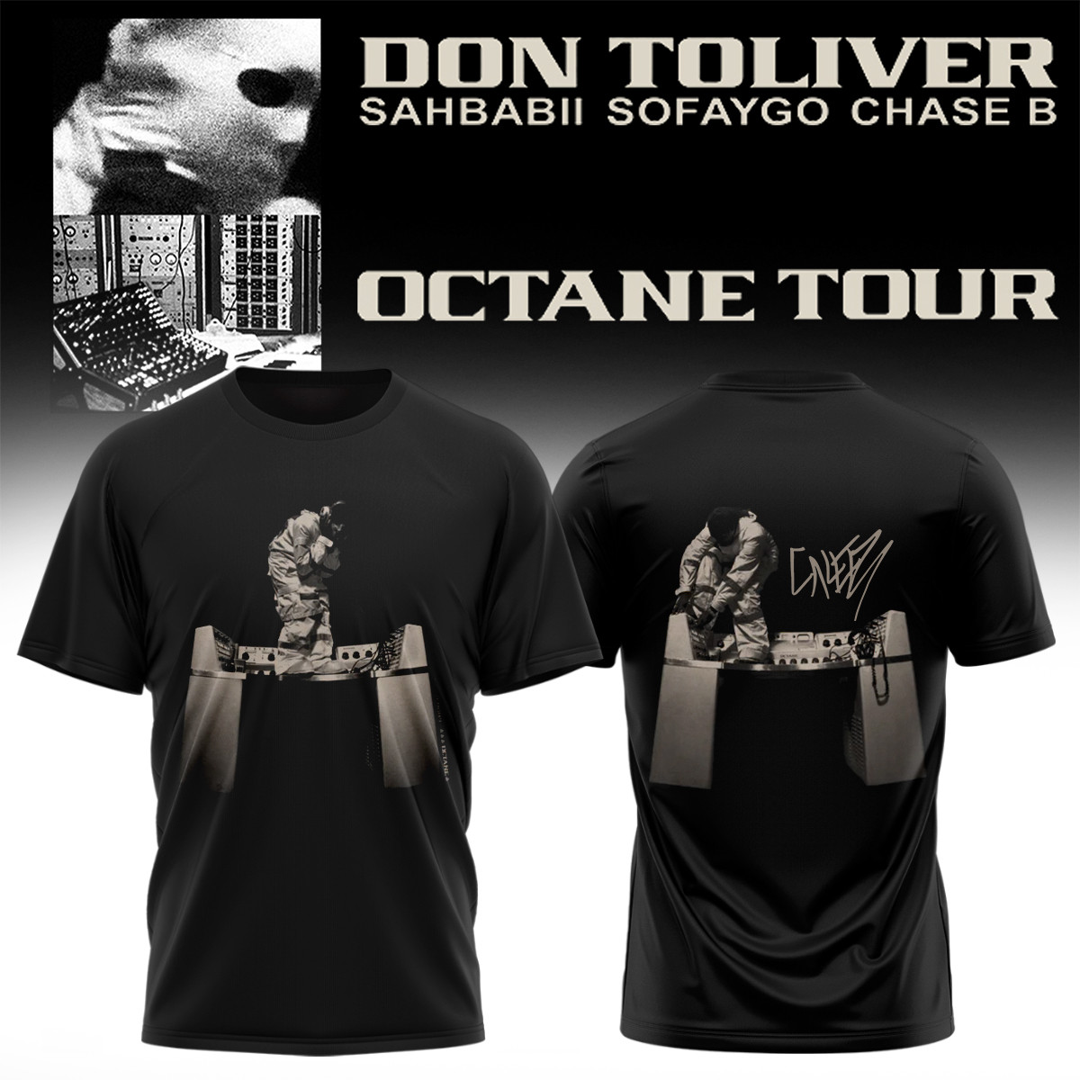 Don Toliver Octane Tour Merch Signature Graphic Shirt Don Toliver Tour Outfits Gift Ideas - Kdjoy