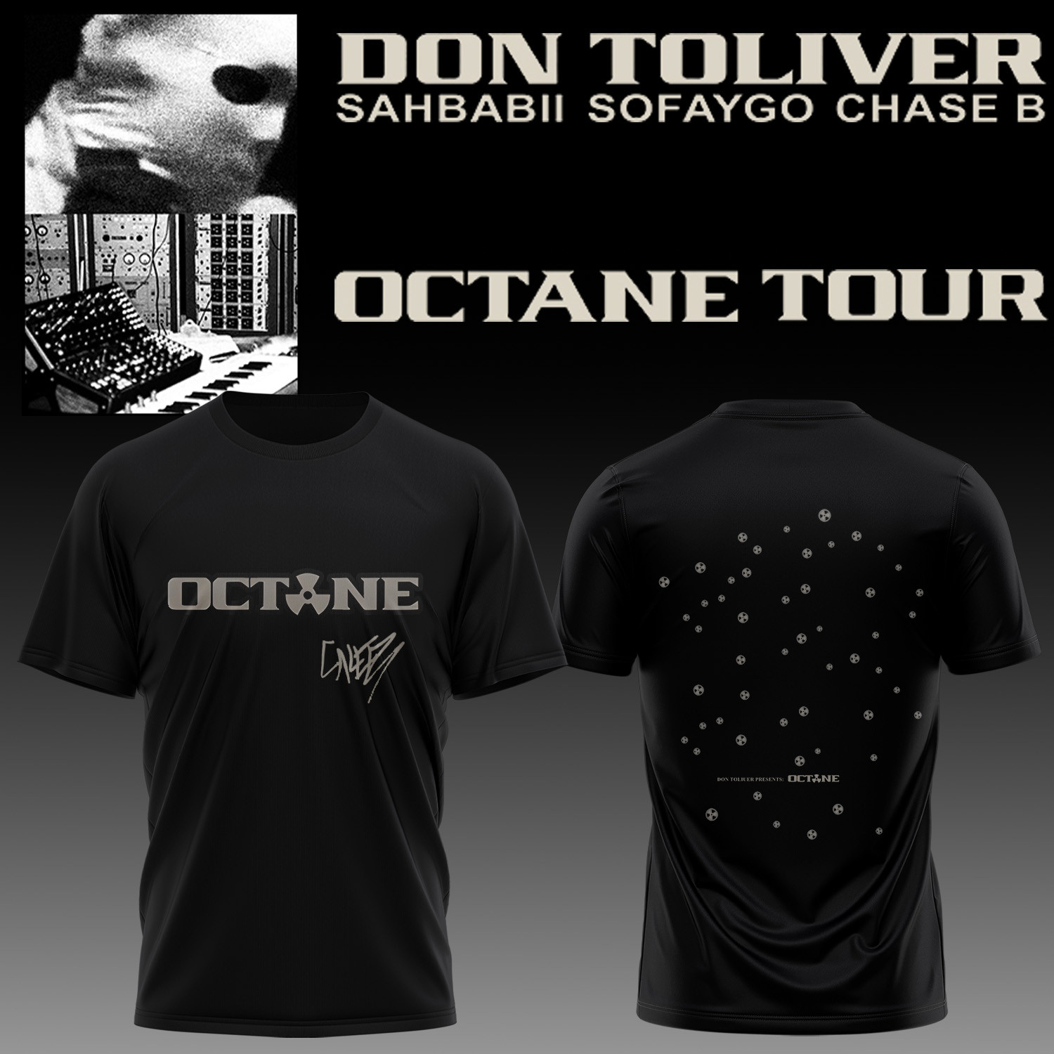 Don Toliver Octane Tour Merch Signature Shirt Don Toliver Tour Clothes Gifts For Fans - Kdjoy