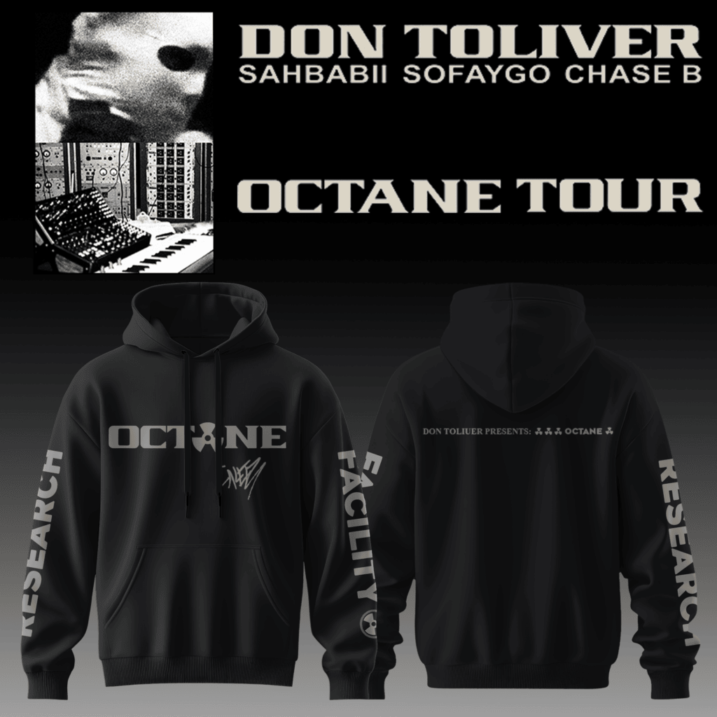 Don Toliver Octane Tour Signed Hoodie Don Toliver Tour Merch Gifts For Music Lovers - Kdjoy