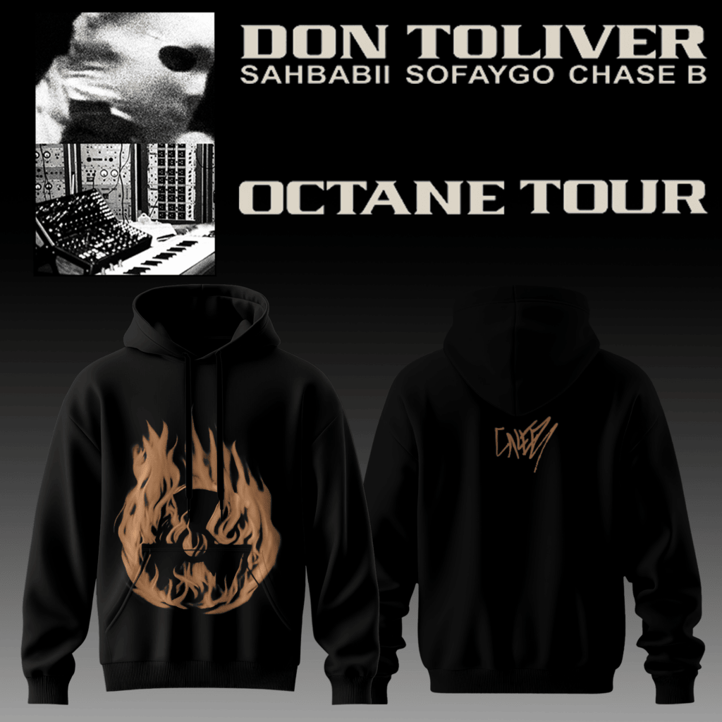Don Toliver Octane Tour Signed Hoodie Don Toliver Tour Outfits Hip Hop Lovers Gifts - Kdjoy