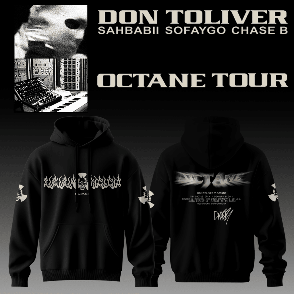 Don Toliver Octane Tour Signed Hoodie Rock Concert Clothing Ideas Don Toliver Fans Gifts - Kdjoy