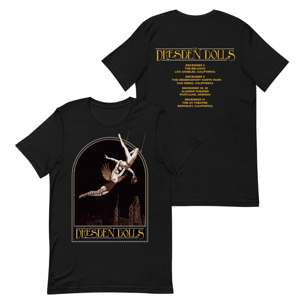 Dresden Dolls Merch 2026 Dresden Dolls Reunited T-Shirt End of Year Shows Shirt Gift For Fans - Kdjoy