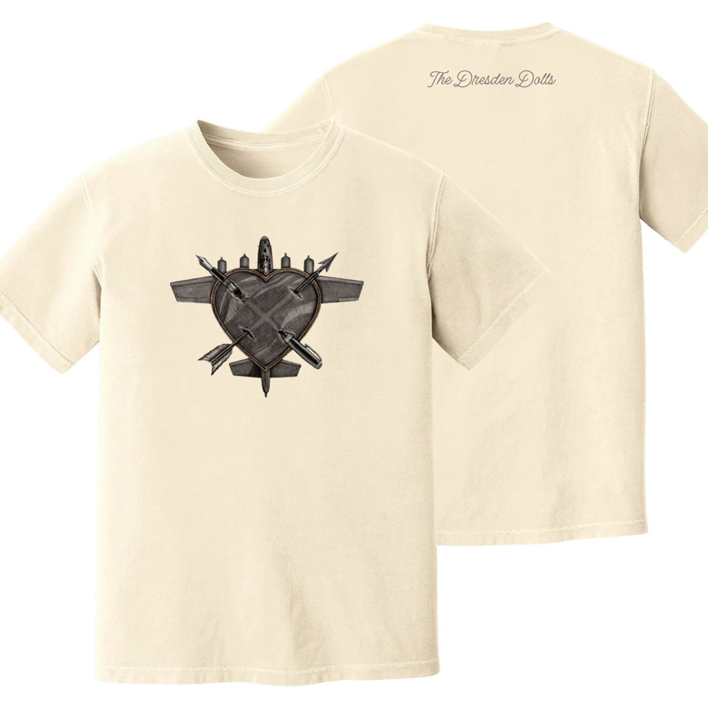 Dresden Dolls Merch 2026 Heartplane T-Shirt Unique Gifts For Husband - Kdjoy