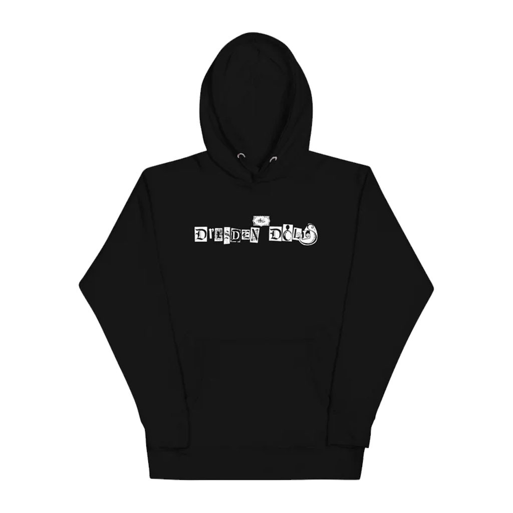 Dresden Dolls Merch 2026 Ransom Logo Hoodie Black Music Lover Gifts For Him - Kdjoy Dresden Dolls Merch 2026 Ransom Logo Hoodie Black Music Lover Gifts For Him - Kdjoy
