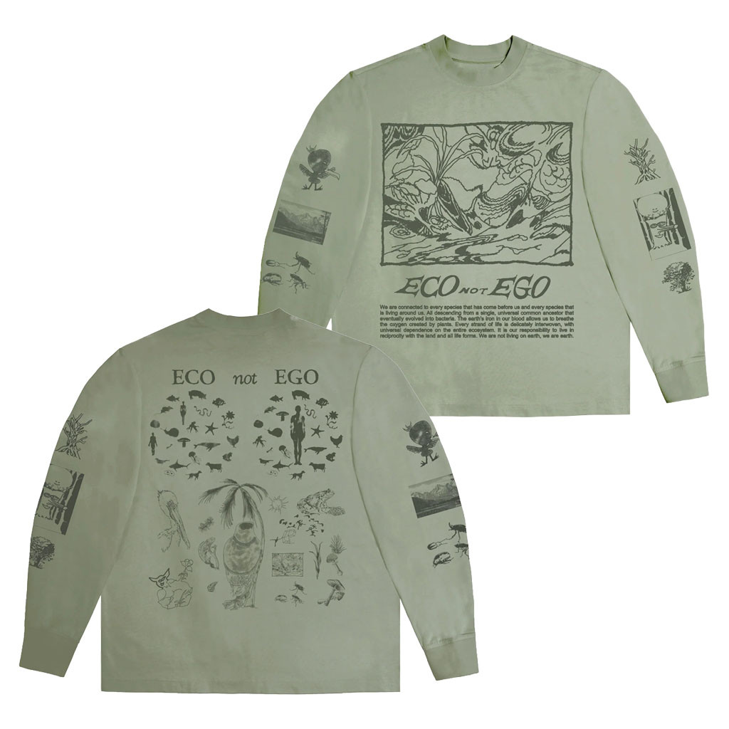 Drew Afualo Merch 2026 ECO Not EGO Long Sleeve Shirt Gift Ideas For Friends - Kdjoy