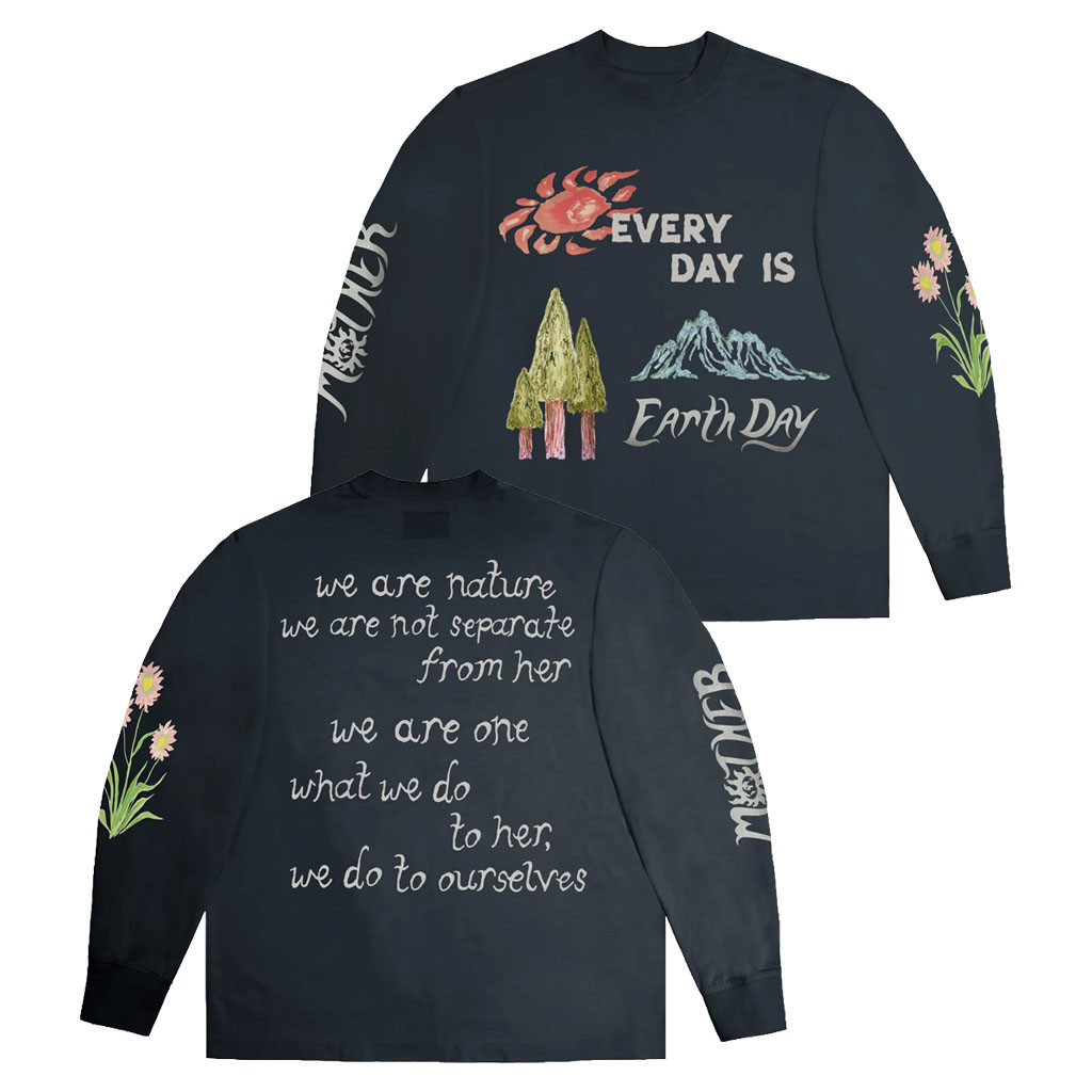 Drew Afualo Merch 2026 Every Day Is Earth Day Long Sleeve Shirt Environment Lover Gifts - Kdjoy Drew Afualo Merch 2026 Every Day Is Earth Day Long Sleeve Shirt Environment Lover Gifts - Kdjoy