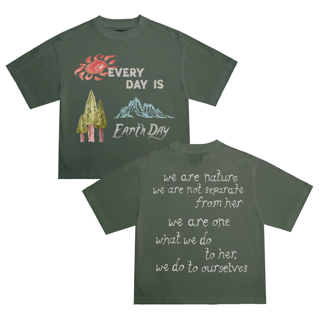 Drew Afualo Merch 2026 Every Day Is Earth Day T-Shirt Gift For Nature Lovers - Kdjoy