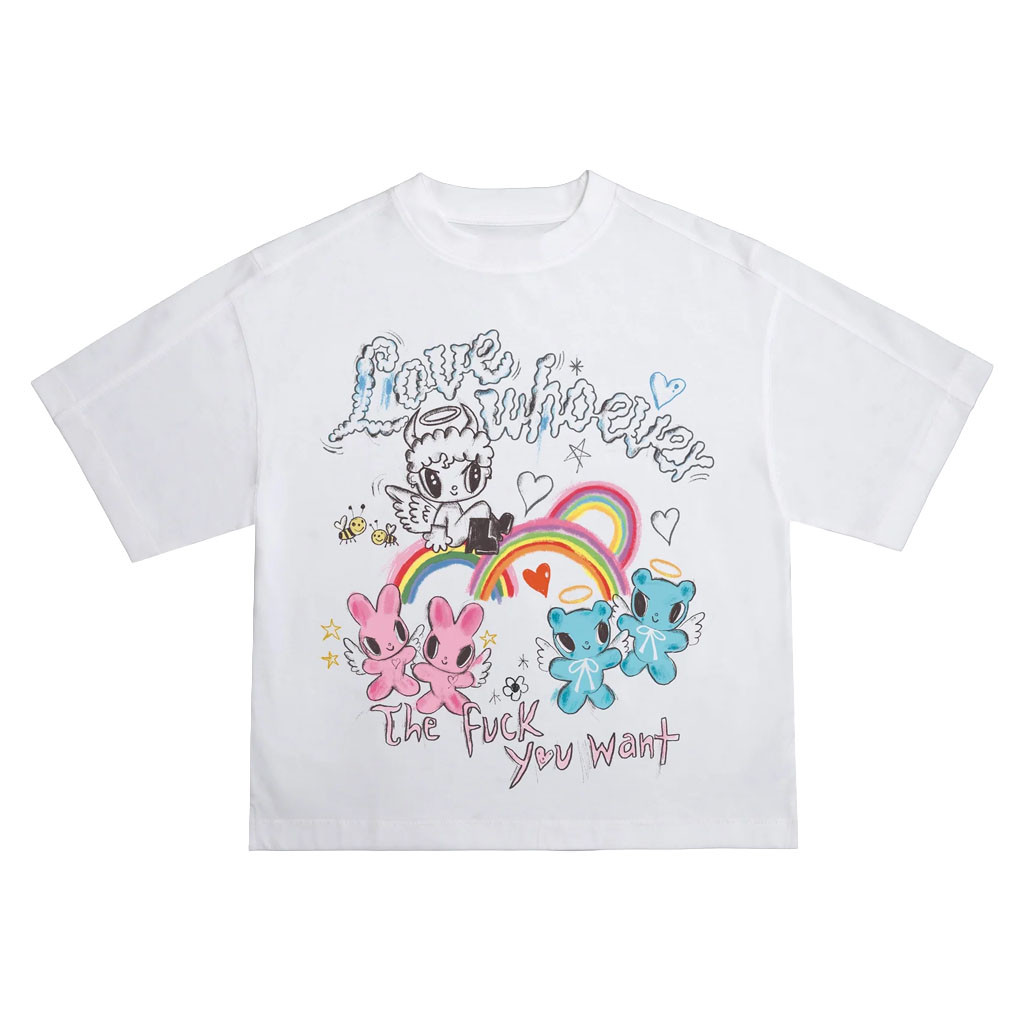 Drew Afualo Merch 2026 Love Whoever The Fck You Want T-Shirt White Unique Gift For Friends - Kdjoy