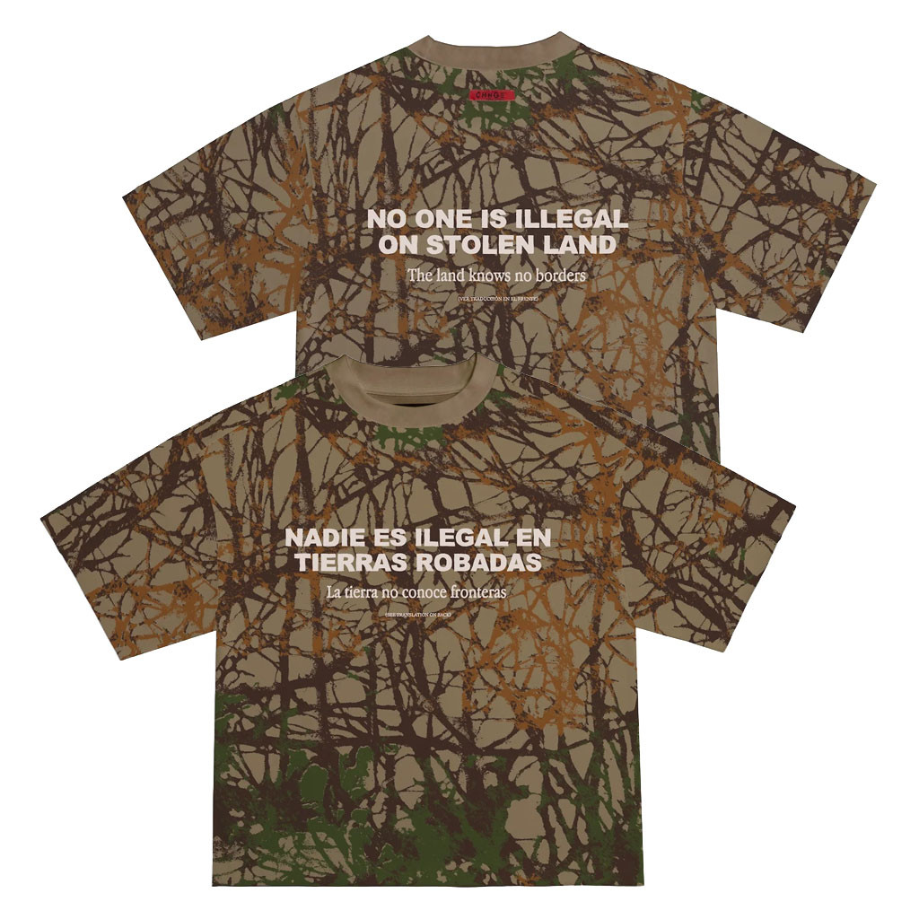 Drew Afualo Merch 2026 No One Is Illegal on Stolen Land T-Shirt Camo Political Gifts - Kdjoy