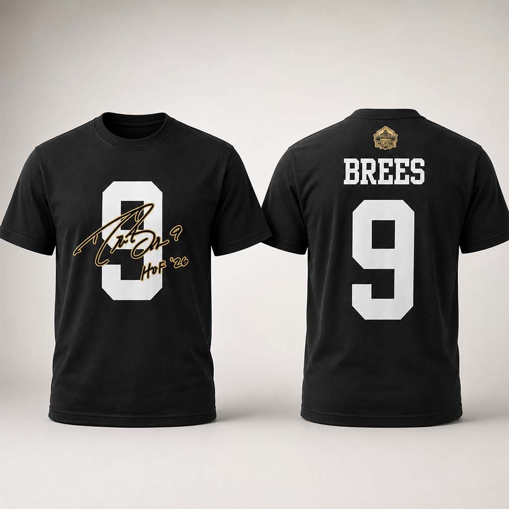 Drew Brees Saints Hall of Fame Elected Signature Shirt Drew Brees Merch Football Fan Gear - Kdjoy Drew Brees Saints Hall of Fame Elected Signature Shirt Drew Brees Merch Football Fan Gear - Kdjoy