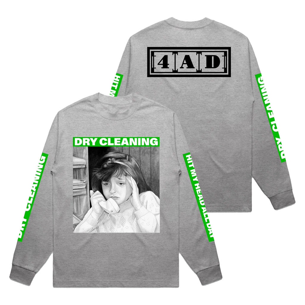 Dry Cleaning Merch 2026 Hit My Head Long Sleeve Shirt Birthday Gift For Husband - Kdjoy