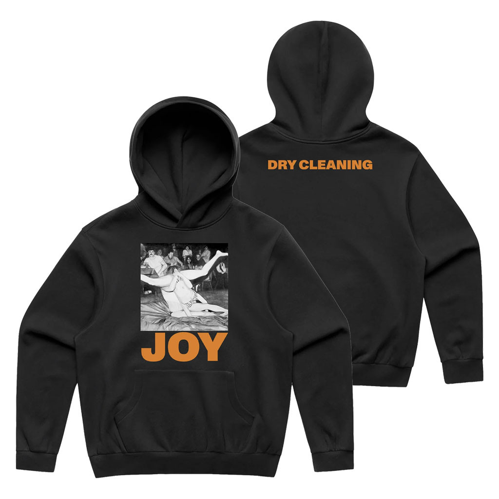 Dry Cleaning Merch 2026 Joy Black Hoodie Dry Cleaning Band Hoodie Gift For Music Lovers - Kdjoy