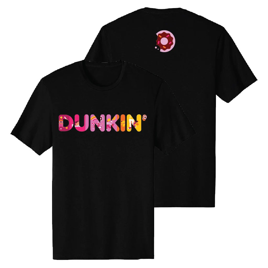 Dunkin Crew Merch 2026 Dunkin' Classic Icon T-Shirt Dunkin Donuts Shirt Gifts For Besties - Kdjoy