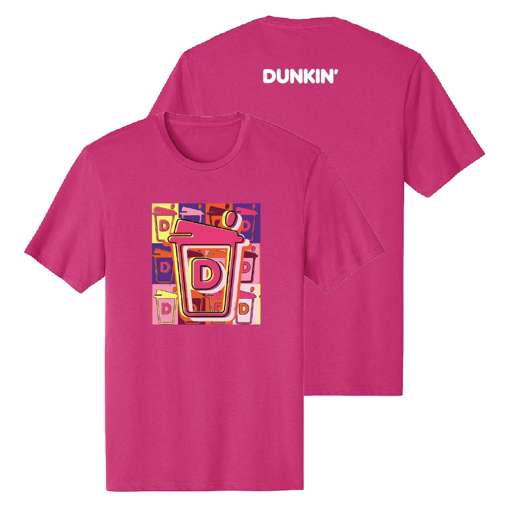 Dunkin Crew Merch 2026 Dunkin' Pop Art T-Shirt Dunkin Donuts Shirt Present For Friends - Kdjoy