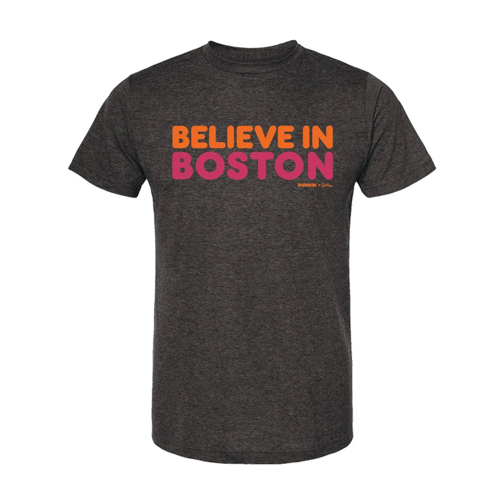 Dunkin' x Sully's Merch 2026 Believe In Boston x Dunkin' T-Shirt Present For Brothers - Kdjoy