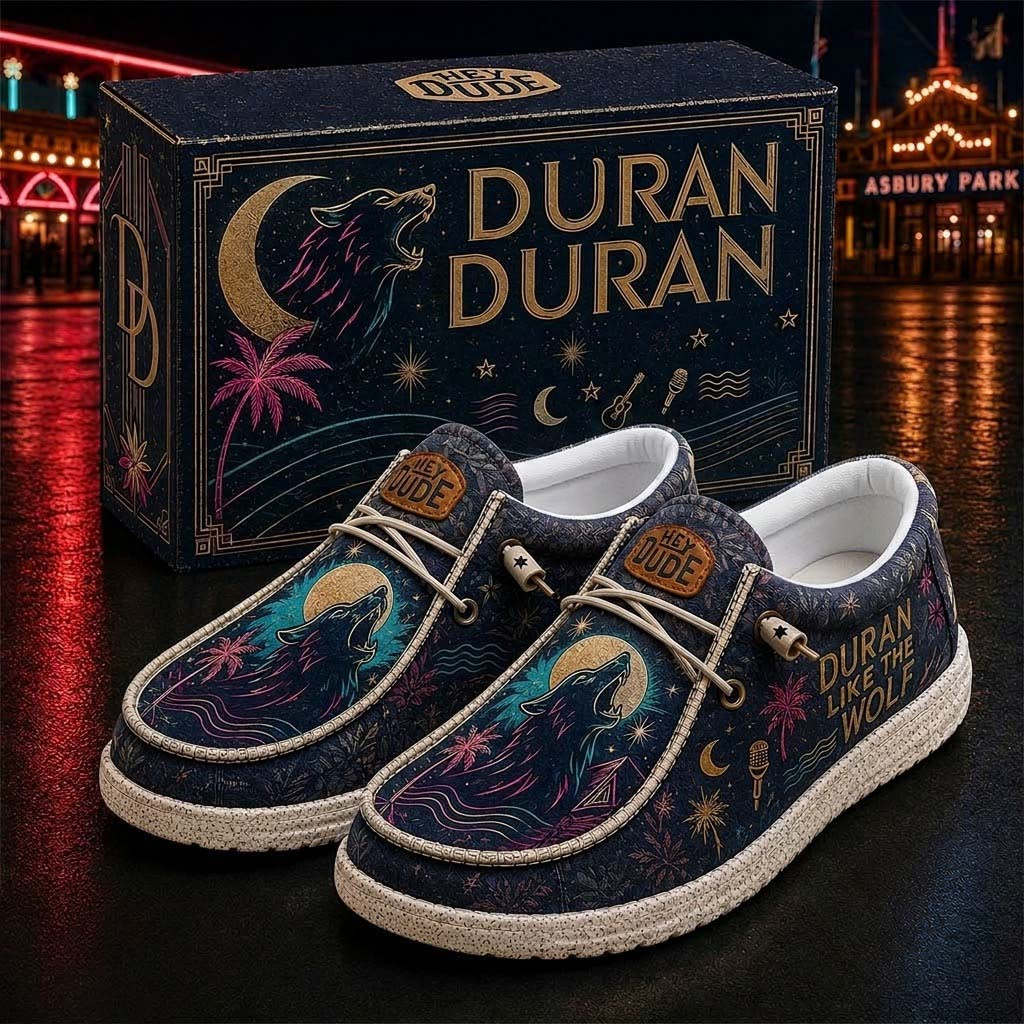 Duran Duran Like The Wolf Shoes Duran Duran Merch Present For Pop Band Fans - Kdjoy