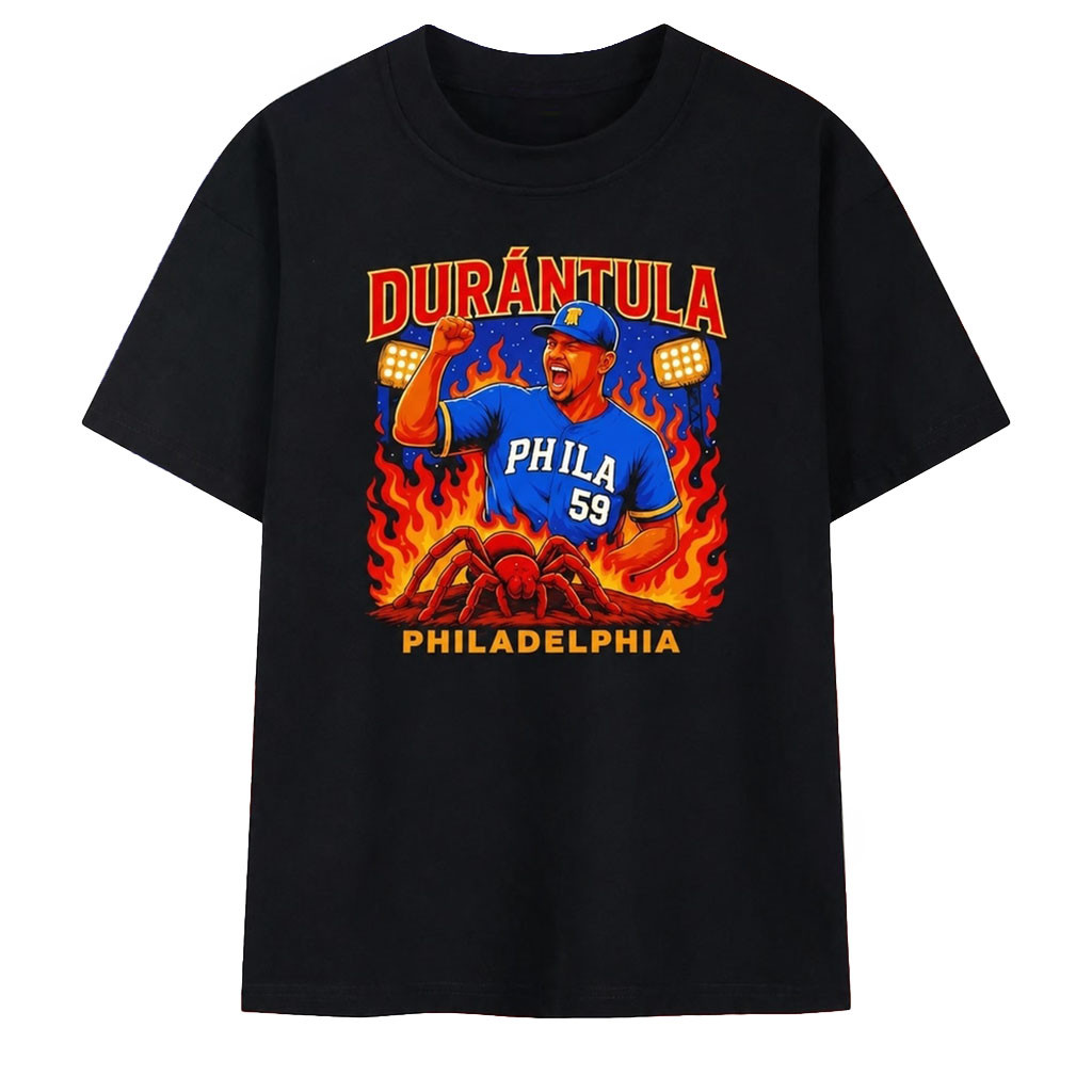 Durantula Phila #59 Philadelphia Baseball T-Shirt Philadelphia Phillies Merch Gift For Fans - Kdjoy