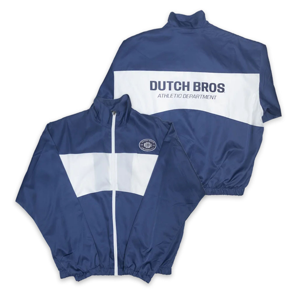 Dutch Bros Merch 2026 Athletic Department Windbreaker Jacket Gift Ideas For Him - Kdjoy