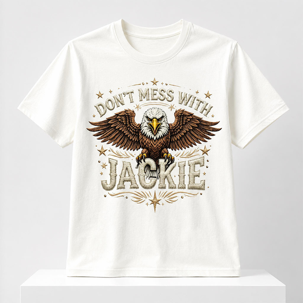 Eagle Don't Mess With Jackie Eagle 2026 Shirt Jackie Memorial T-Shirt Gifts For Fans - Kdjoy
