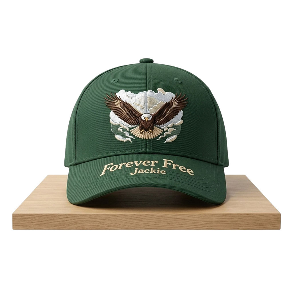 Eagle Fly Free Jackie 2012 2026 Hat Embroidered In Loving Memory Jackie Cap Gifts For Him - Kdjoy
