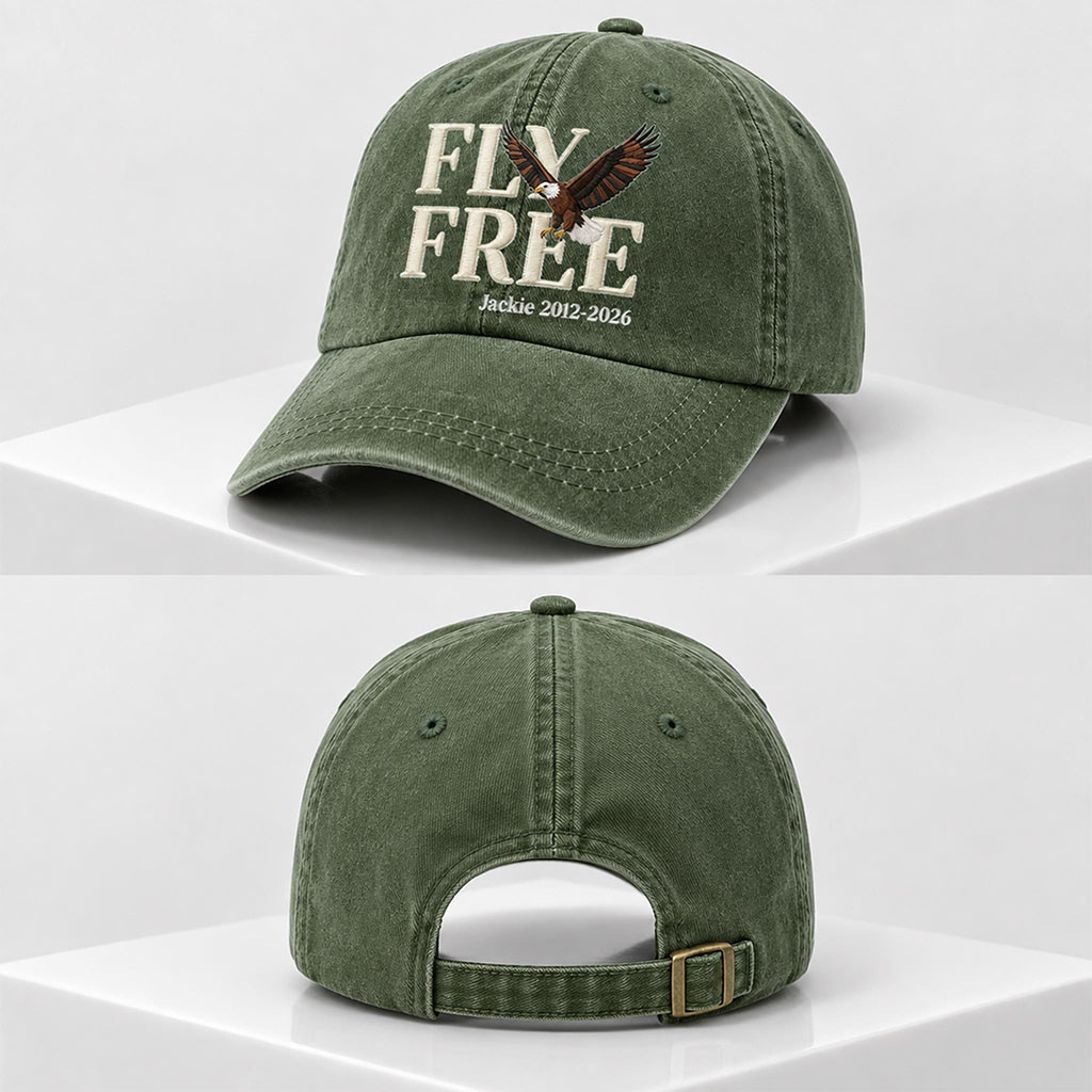 Eagle Fly Free Jackie 2012 2026 Hat Thank You For The Memorial Jackie Hat Fans Gifts - Kdjoy