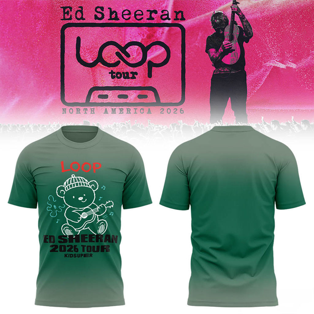 Ed Sheeran North American Loop Tour 2026 In Arizona Shirt Ed Sheeran Merch Music Fan Gifts - Kdjoy