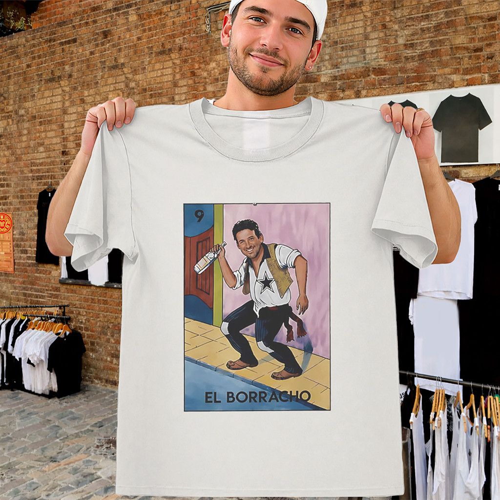 El Borracho Tony Romo Shirt Dallas Football Meme Tee Dallas Cowboys Merch Gifts For Fan - Kdjoy