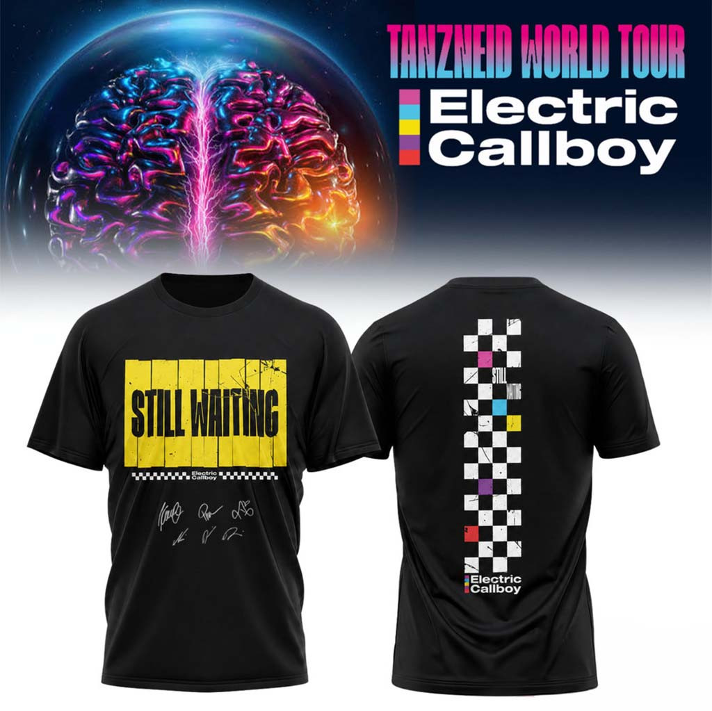 Electric Callboy Merch 2026 Tanzneid World Tour Racing Graphic T-Shirt Gifts For Music Lovers - Kdjoy