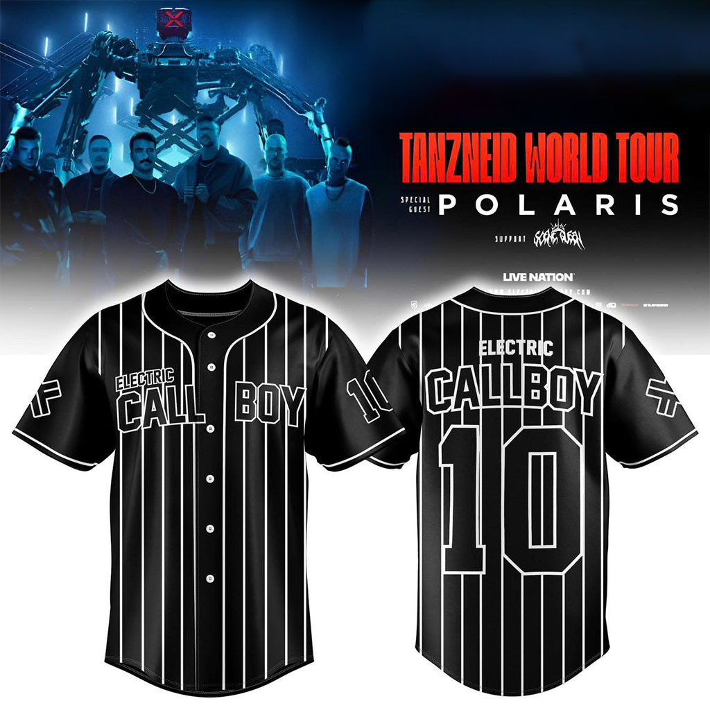 Electric Callboy Tanzneid World Tour 2026 Jersey Electric Callboy Merch Gift For Band Fans