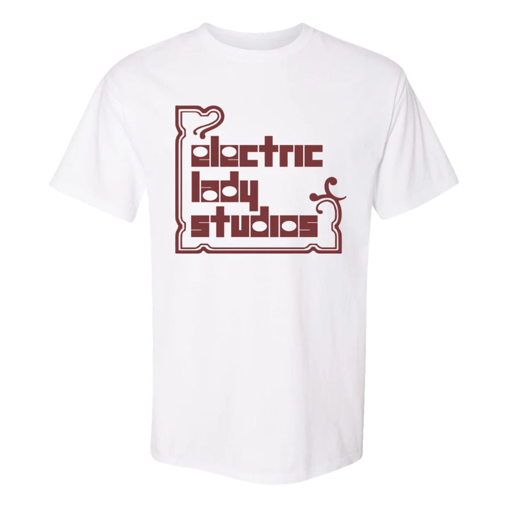 Electric Lady Studios Merch 2026 Vintage Logo T-Shirt White Unique Gift For Music Lovers - Kdjoy