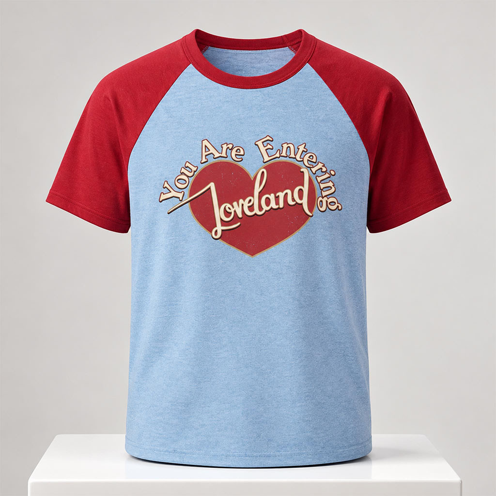 Ella Bright You Are Entering Loveland Heart Shirt Ella Bright Merch Cool Gifts For Music Lovers