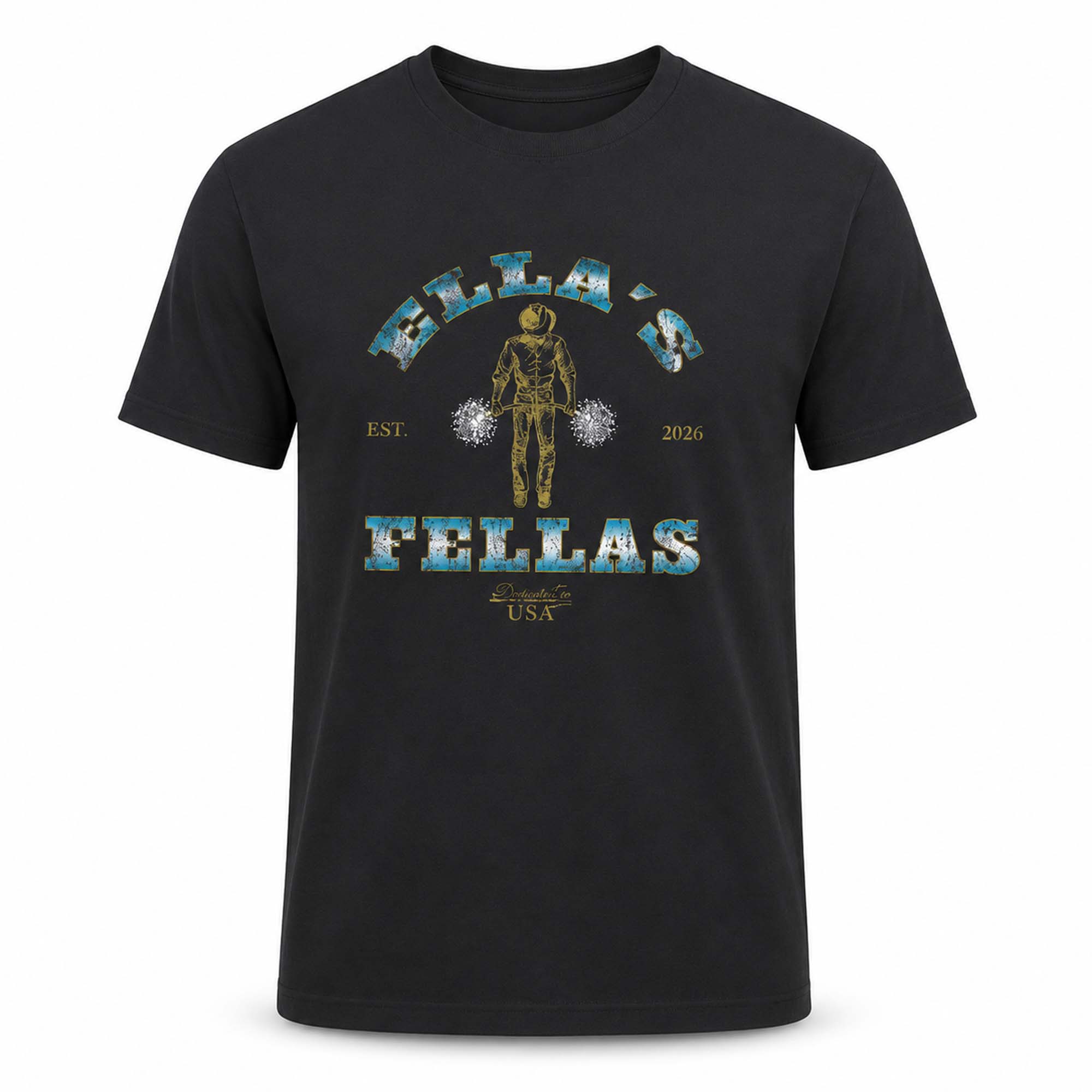 Ella Fella Est 2026 Shirt Western Cowboy Vintage T-Shirt Gifts For Husband - Kdjoy