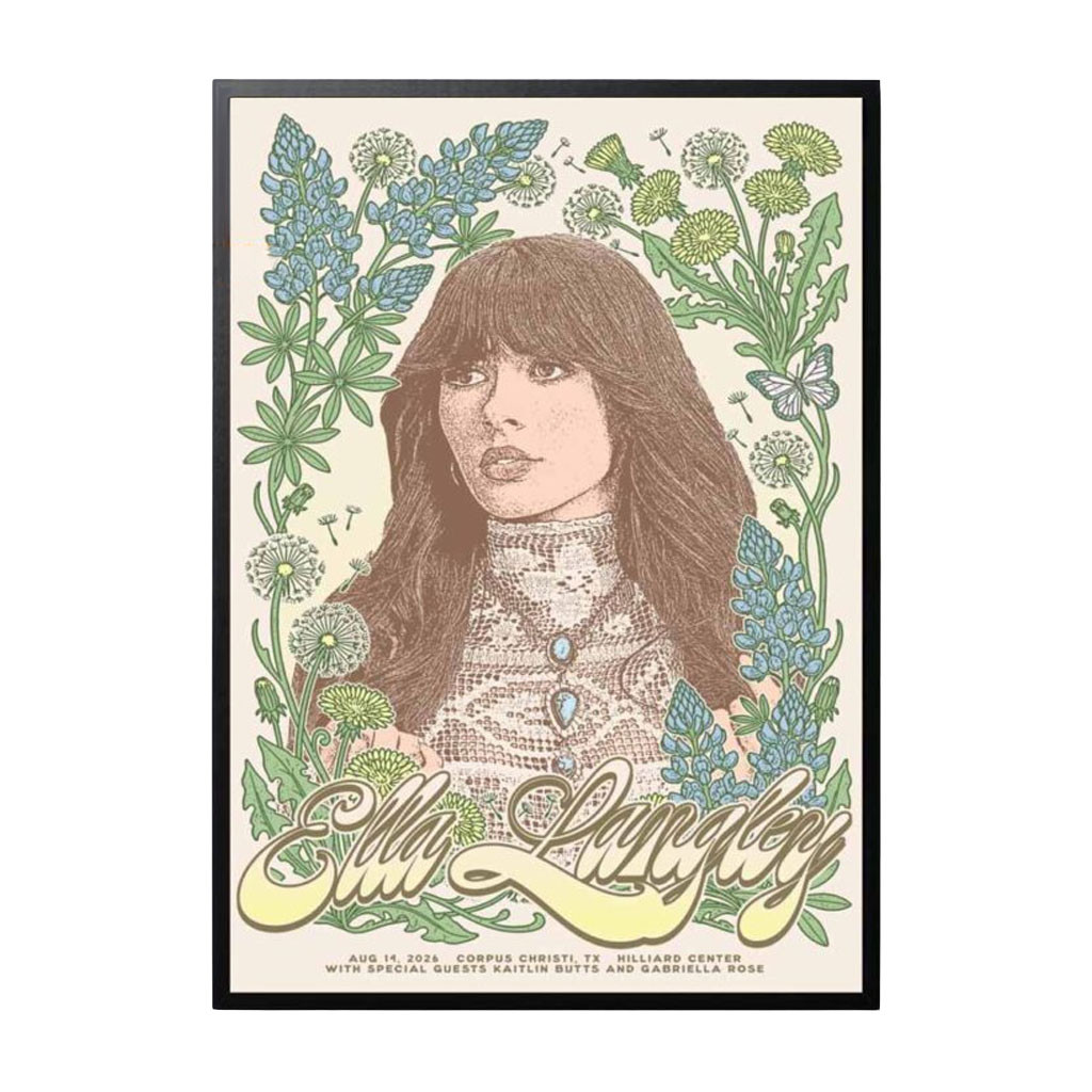 Ella Langley Merch 2026 Hilliard Center 2026 Corpus Christi Texas August 14th Poster Decor Ella Langley Merch 2026 Hilliard Center 2026 Corpus Christi Texas August 14th Poster Decor