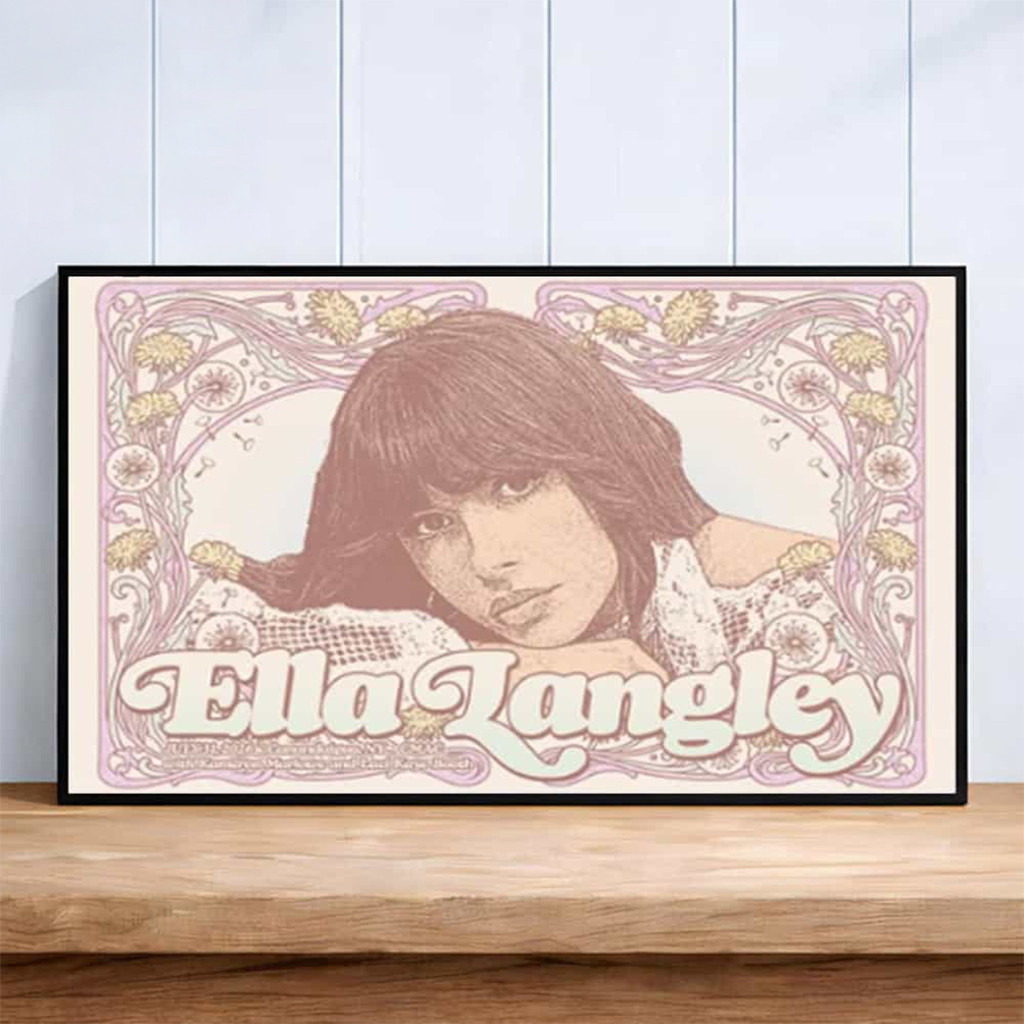 Ella Langley The Dandelion Tour 2026 Canandaigua NY Event Poster Ella Langley Merch Wall Art - Kdjoy Ella Langley The Dandelion Tour 2026 Canandaigua NY Event Poster Ella Langley Merch Wall Art - Kdjoy