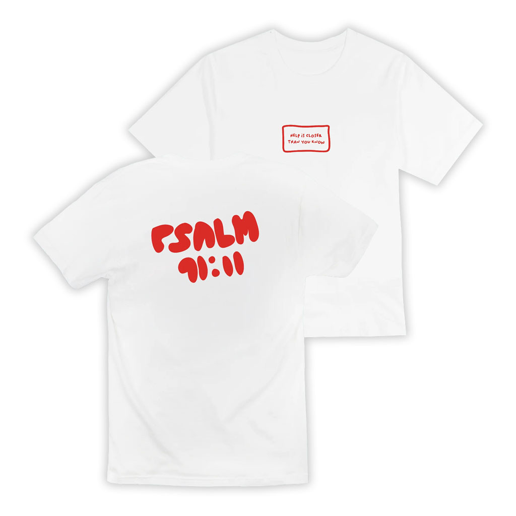 Elle Limebear Merch 2026 Help Is Closer Than You Know T-Shirt Psalm Bible Verse Gift Ideas