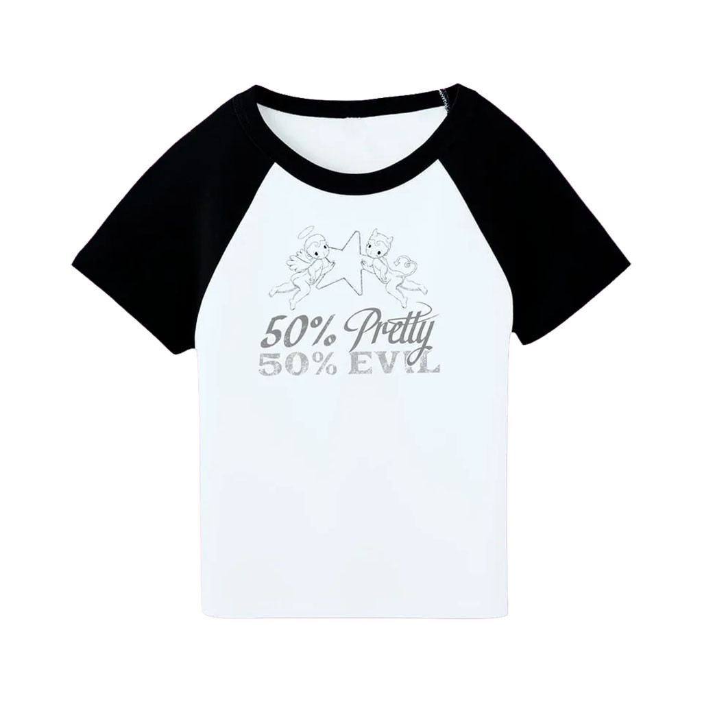 Ellise Merch 2026 Pretty Evil Baby Tee Music Lover Gift Ideas For Her - Kdjoy