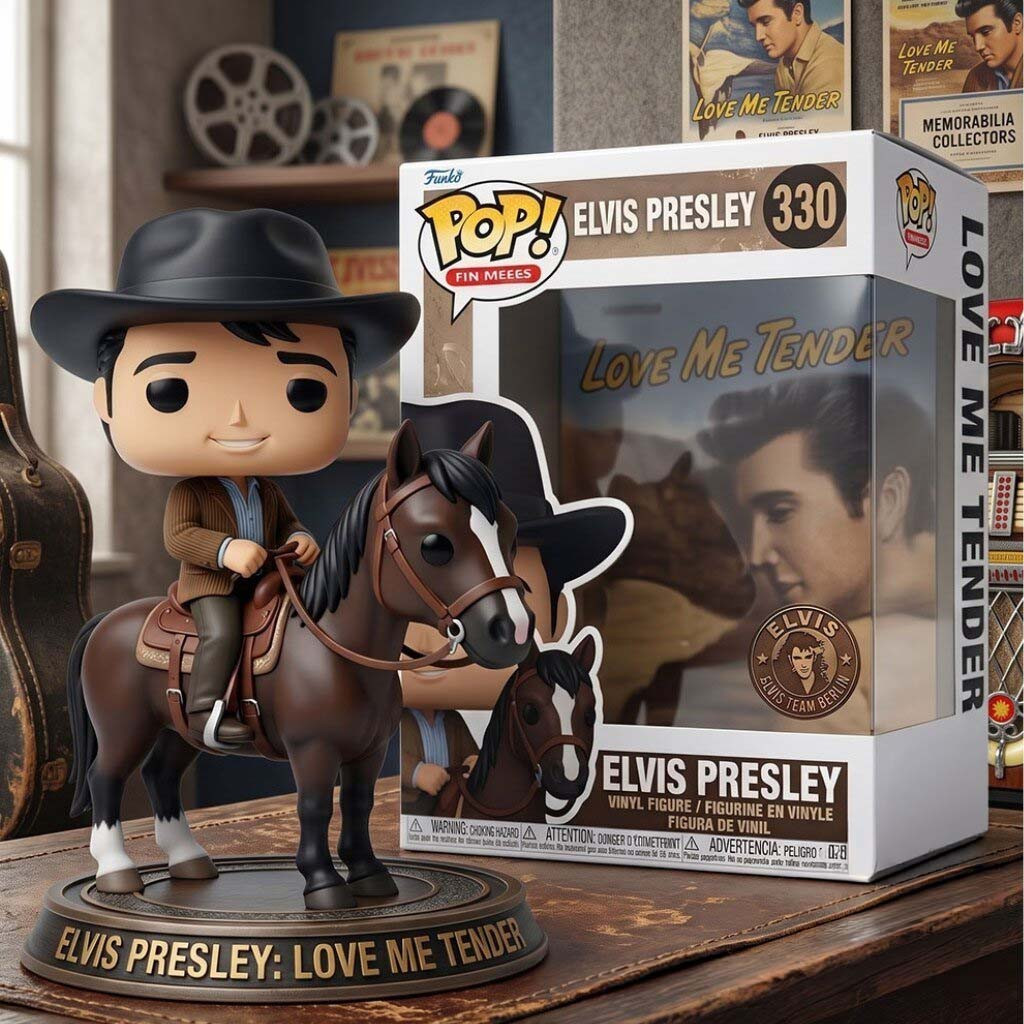 Elvis Presley Love Me Tender Funko Pop Elvis Presley Merch Display Room Decor Gifts For Him - Kdjoy Elvis Presley Love Me Tender Funko Pop Elvis Presley Merch Display Room Decor Gifts For Him - Kdjoy