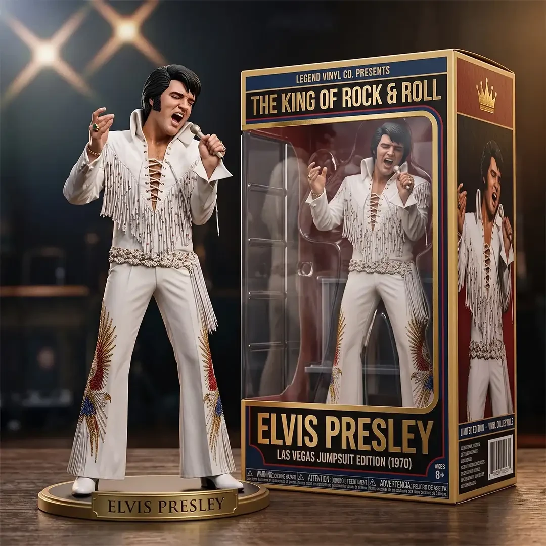 Elvis Presley The King Of Rock And Roll Funko Pop Elvis Presley Merch Gifts For Music Fans - Kdjoy