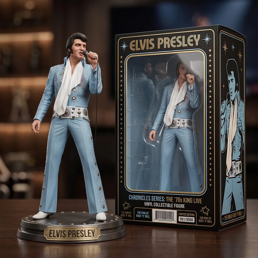 Elvis Presley The King Of Rock N Roll Funko Pop Elvis Presley Merch Gift For Fans - Kdjoy