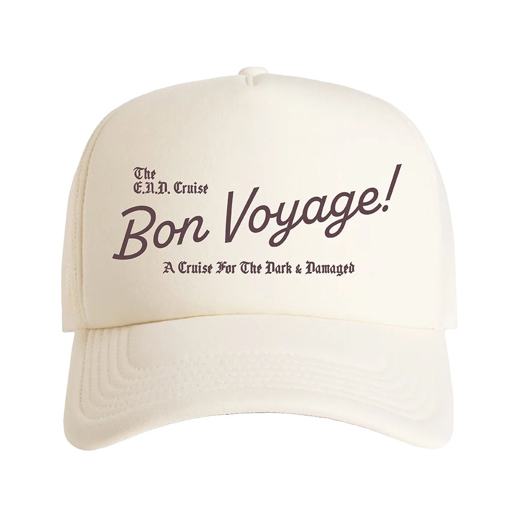 Emo's Not Dead Merch 2026 Bon Voyage Trucker Hat END Cruise Cap Gift For Fans - Kdjoy