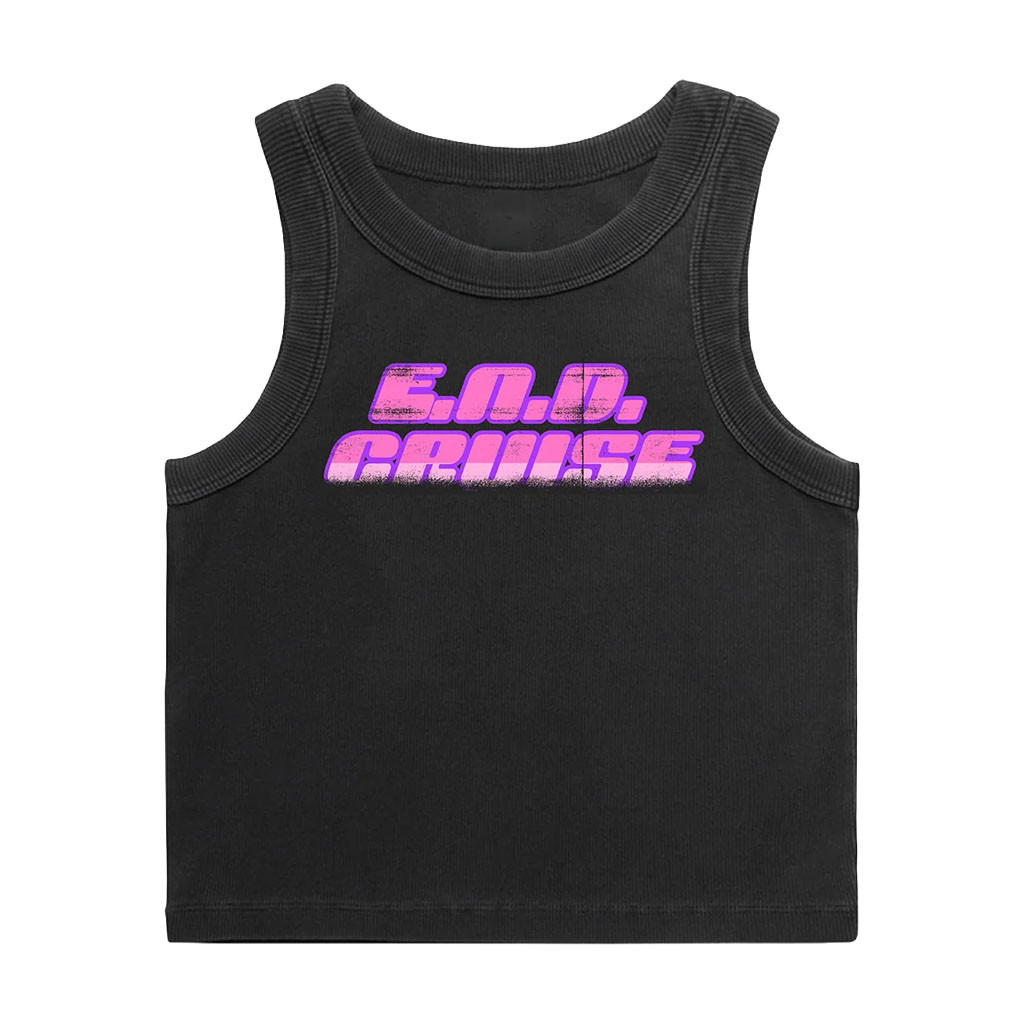 Emo's Not Dead Merch 2026 Y2K Crop Tank Top END Cruise Clothing Gift For Sisters - Kdjoy Emo's Not Dead Merch 2026 Y2K Crop Tank Top END Cruise Clothing Gift For Sisters - Kdjoy