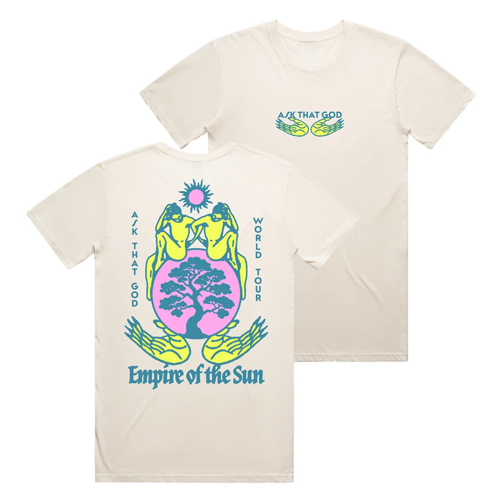 Empire Of The Sun Merch 2026 Ask That God Hand T-Shirt Ask That God World Tour Shirt Fan Gear - Kdjoy