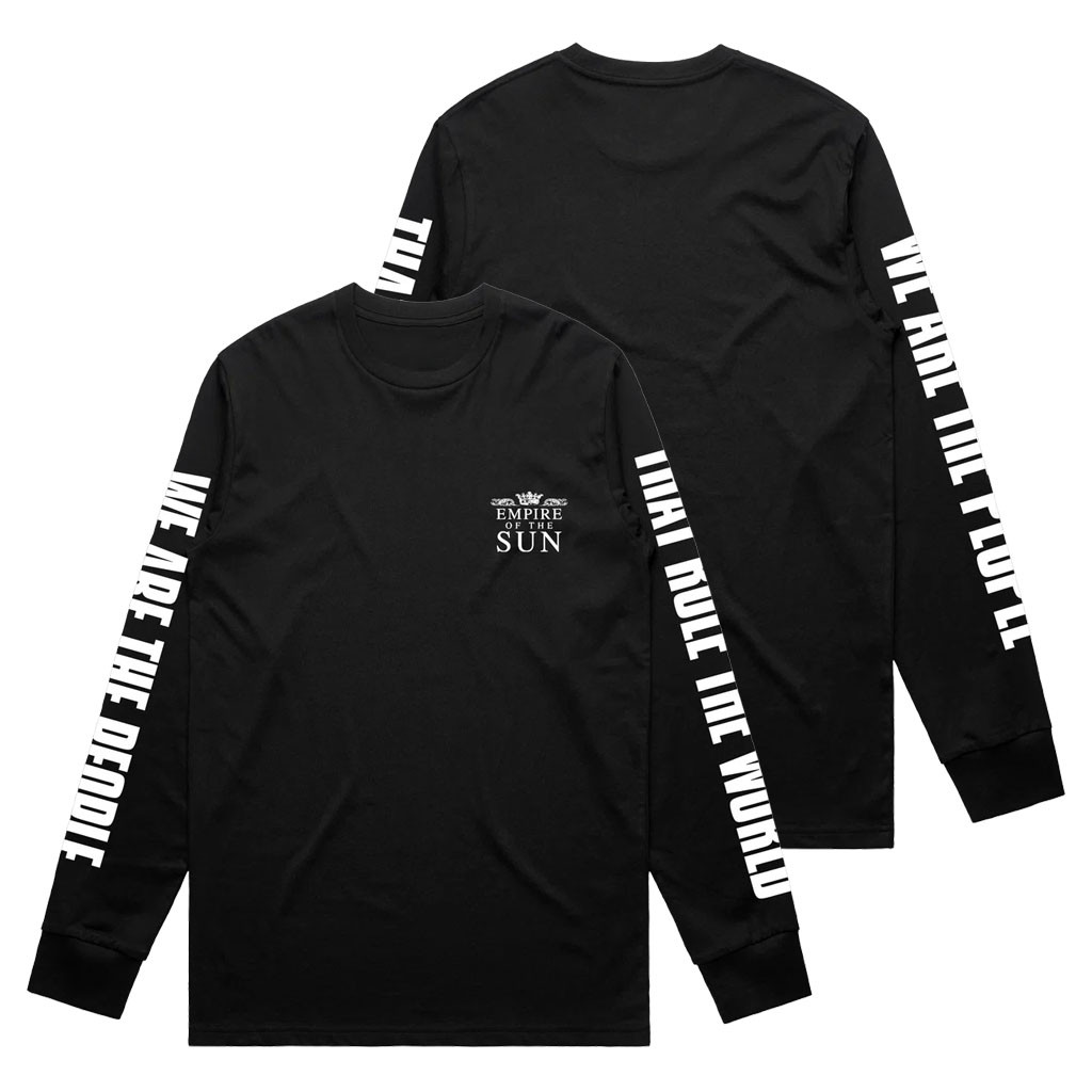 Empire Of The Sun Merch 2026 We Are The People Black Long Sleeve T-Shirt Best Gift For Fans - Kdjoy