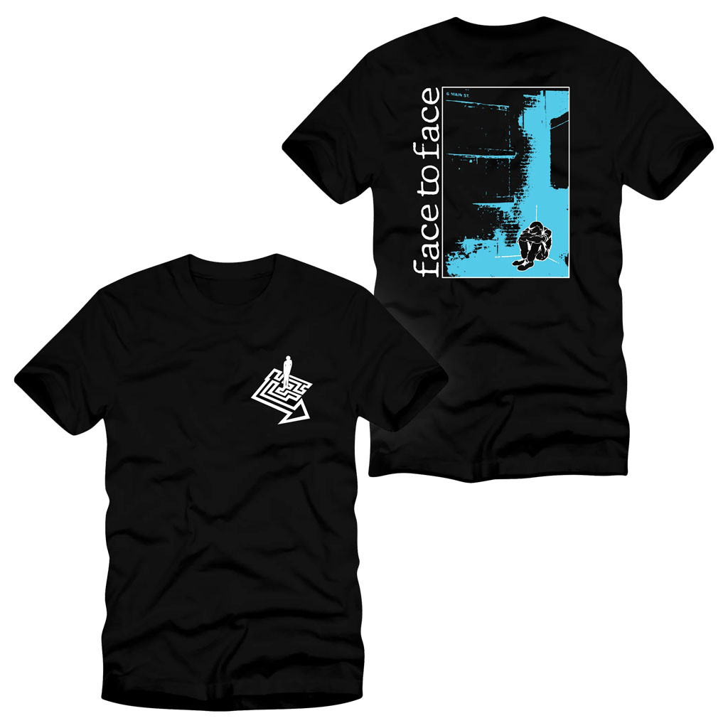 Enemy Ink Merch 2026 Face to Face Don't Turn Away T-Shirt Face To Face Merch Fan Gifts - Kdjoy