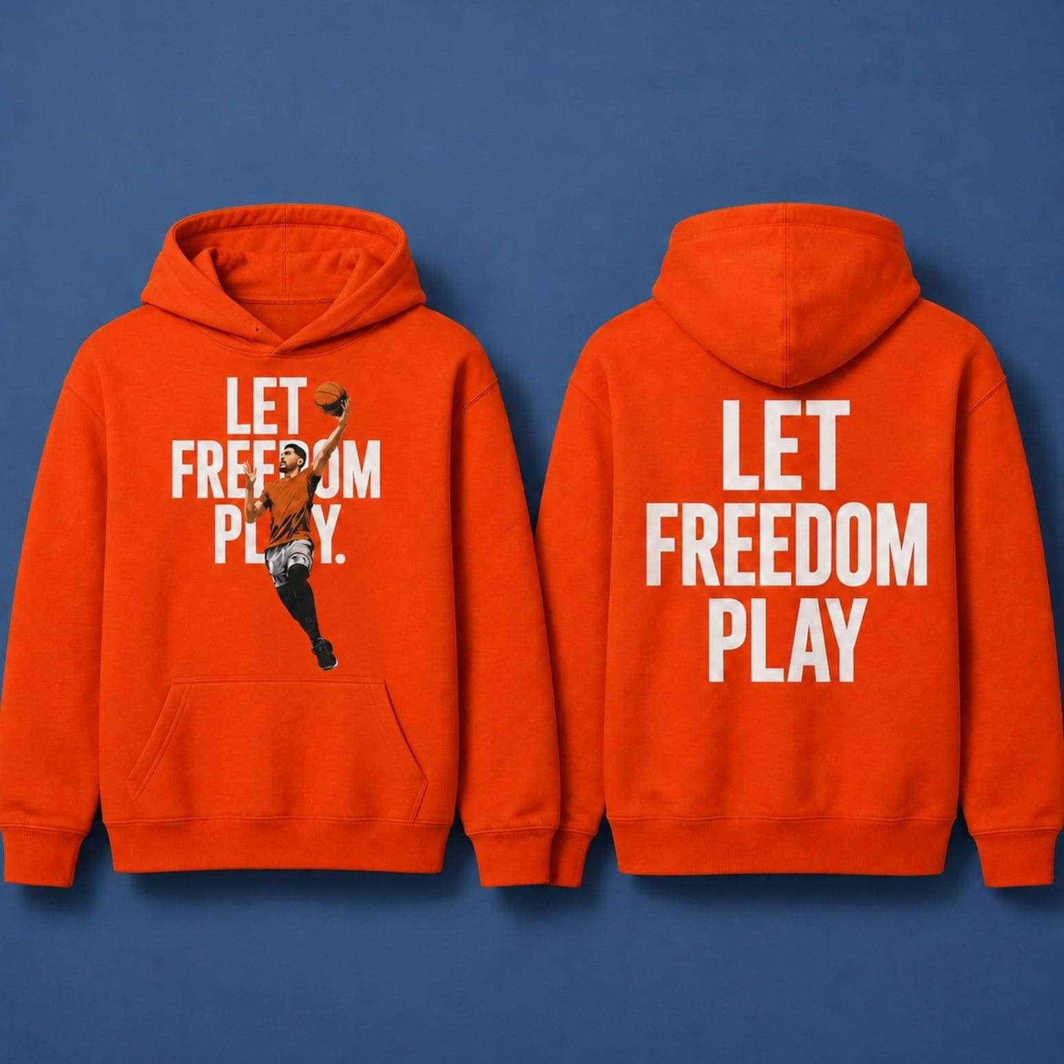 Enes Freedom Let Freedom Play Hoodie Enes Freedom Merch Best Gift For A Basketball Fan - Kdjoy