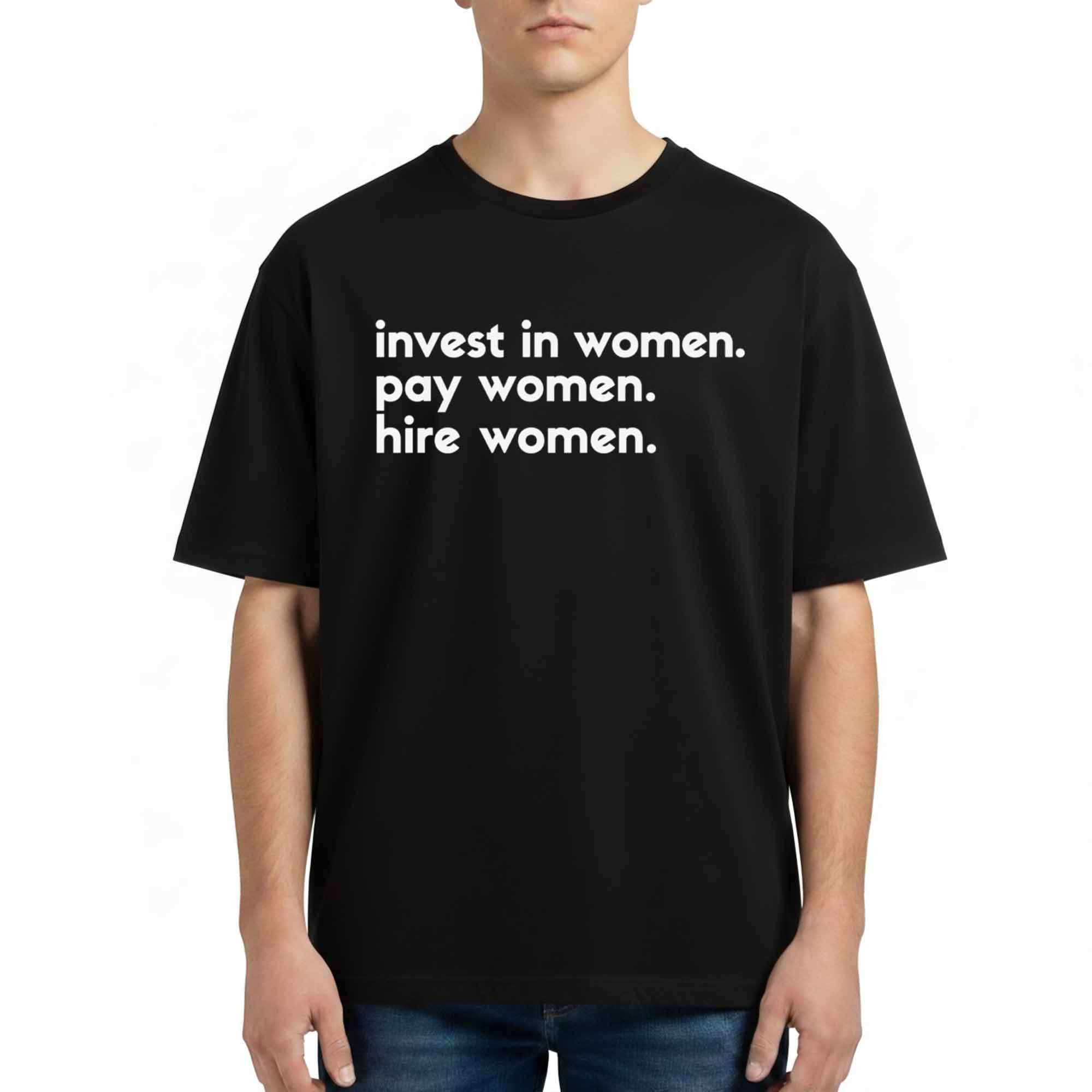 Enes Kanter Freedom Invest In Women Pay Women Hire Women Shirt Feminist Gifts - Kdjoy Enes Kanter Freedom Invest In Women Pay Women Hire Women Shirt Feminist Gifts - Kdjoy