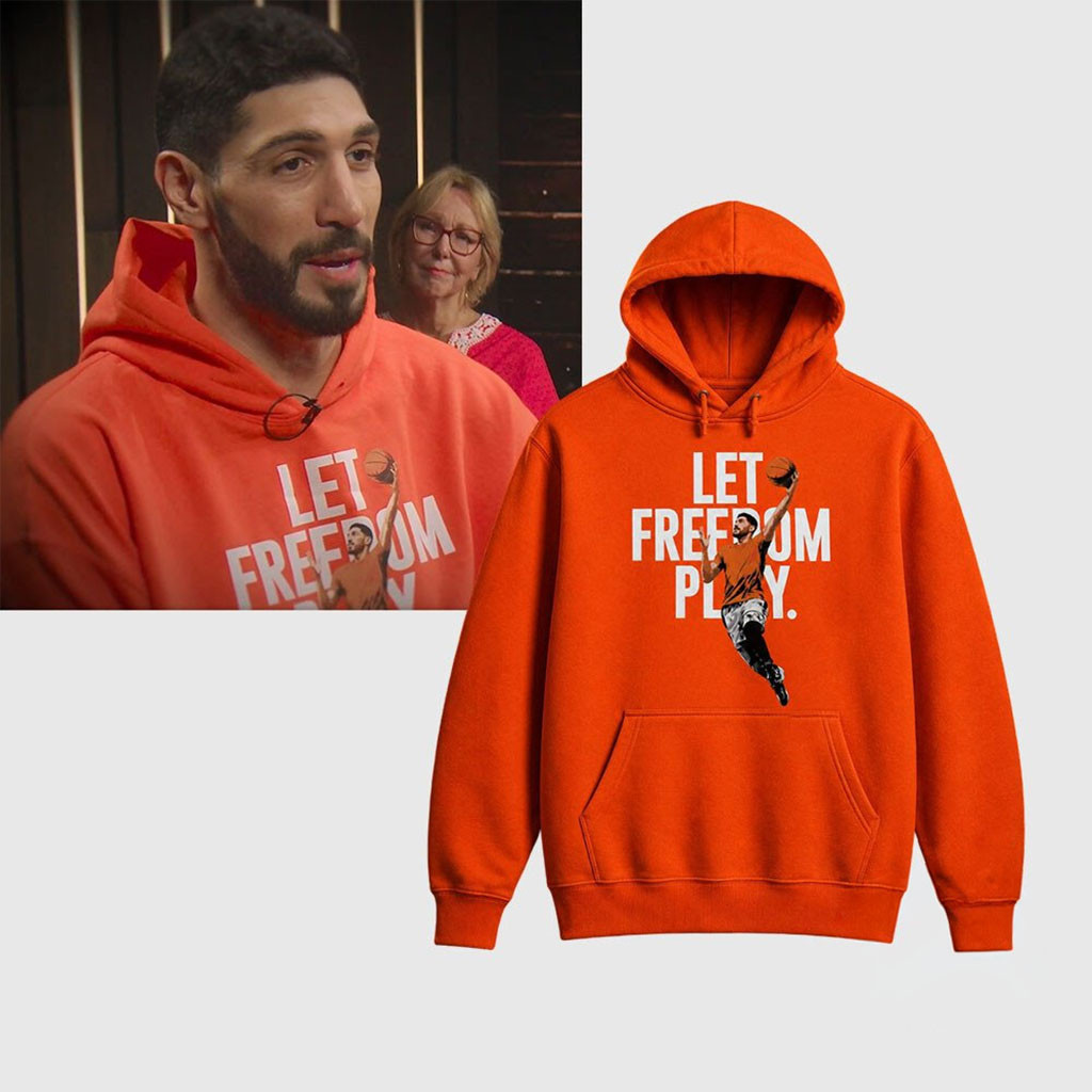 Enes Kanter Let Freedom Play Hoodie Enes Freedom Merch 2026 Gift For Basketball Lovers - Kdjoy