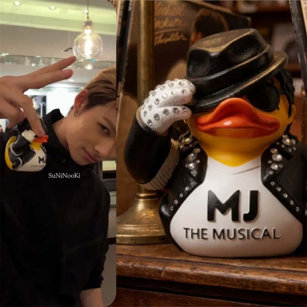 ENHYPEN Ni-Ki S Michael Jackson MJ The Musical Duck Funko Pop Michael Jackson Merch Fan Gifts - Kdjoy