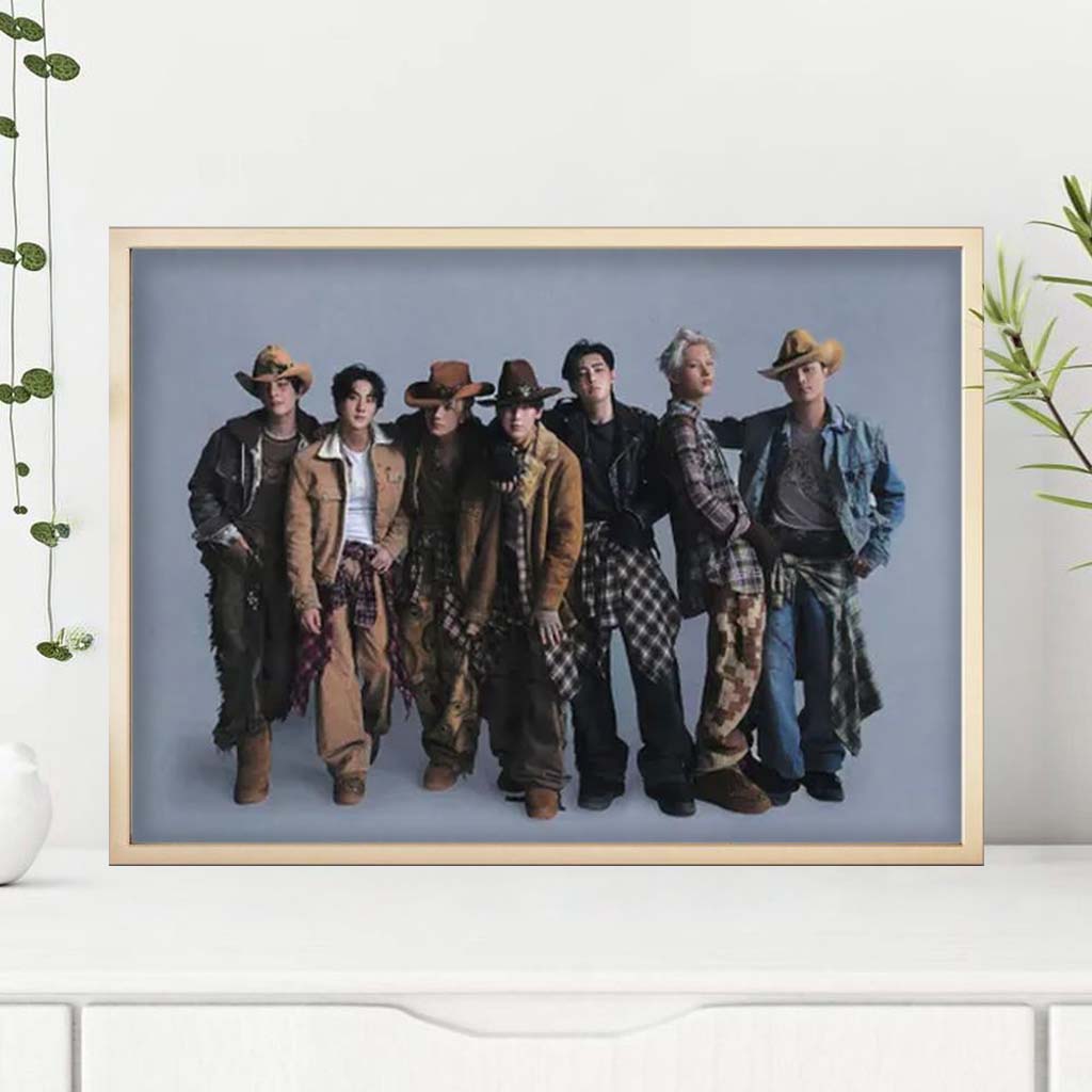 Enhypen The Sin Vanish Poster Enhypen Merch Wall Art Gifts For Music Fans - Kdjoy